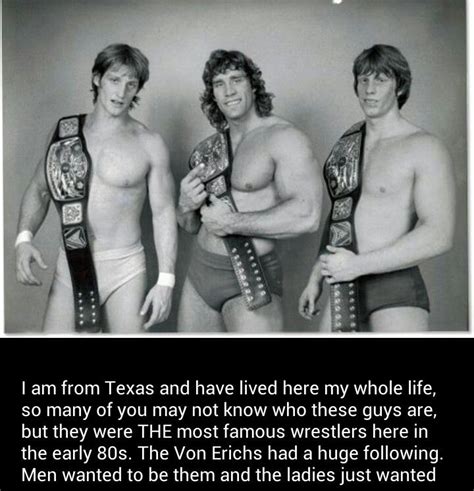 The Von Erichs And The Funks Were Wrestling Heroes In Texas Von
