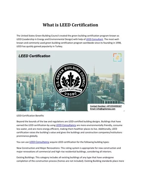 Ppt What Is Leed Certification Powerpoint Presentation Free Download