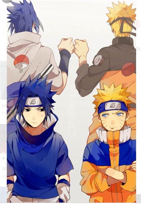 If Naruto And Sasuke Fist Bumped In The Anime Like This Id Get Chills