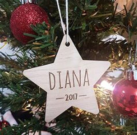 Custom Ornaments Personalized Christmas Tree Decorations Etsy