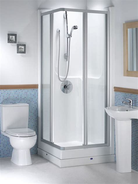 Maximizing Space With Corner Shower Stalls For Small Bathrooms Shower