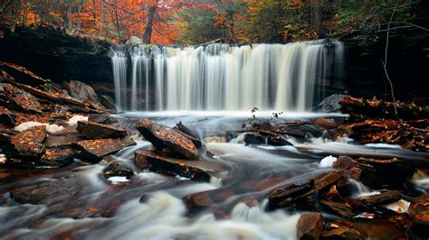 Autumn Waterfall Wallpaper 57 Images