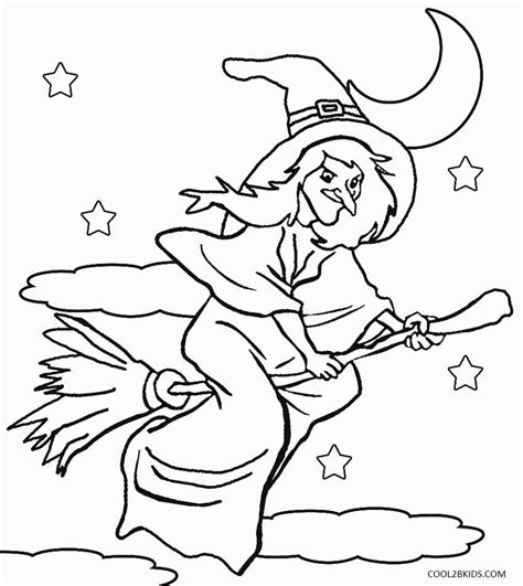 Evil Witch Coloring Pages At Free