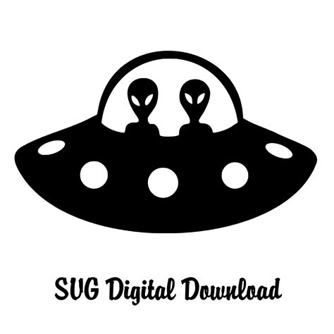 Spaceship Alien SVG Etsy