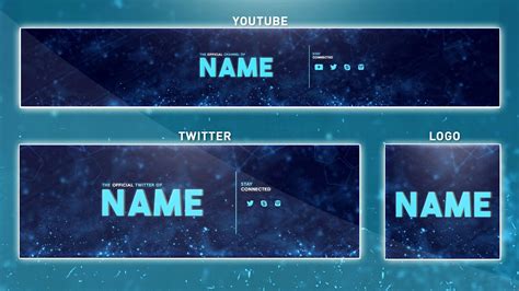 Free Youtube Banner Template Photoshop Banner Logo