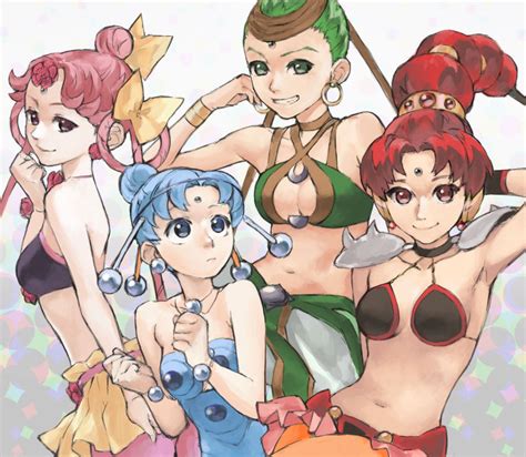 Rc Amazoness Quartet Cerecere Sailor Moon Junjun Sailor Moon Pallapalla Sailor Moon