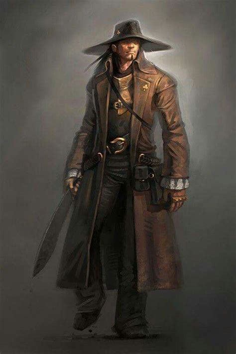 Witch Hunter Fantasy Characters Character Concept Concept Art