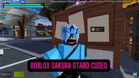 Latest Roblox Sakura Stand Codes Feb 2024 New Codes List