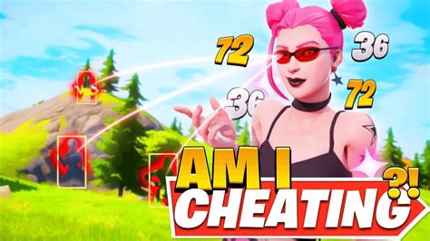 Cheating In Fortnite Is Too Easy 🏆 Ft Unichee Youtube