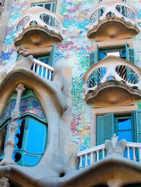 Barcelona Memory Of Antonio Gaudi Art Kaleidoscope