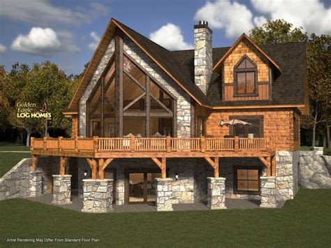 Golden Eagle Log And Timber Homes Floor Plan Details Appalachian