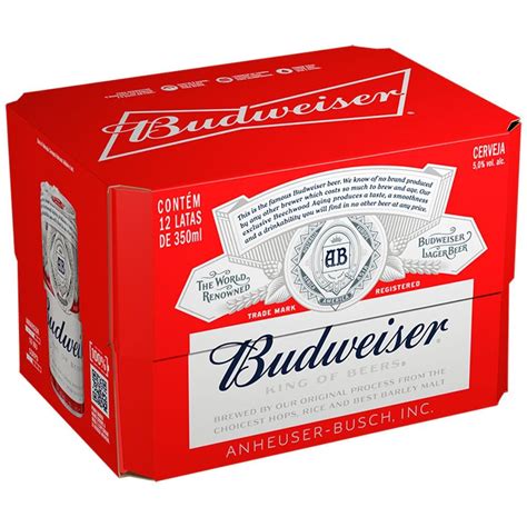 Cerveja Budweiser ml Unidades em Promoção no Oferta Esperta
