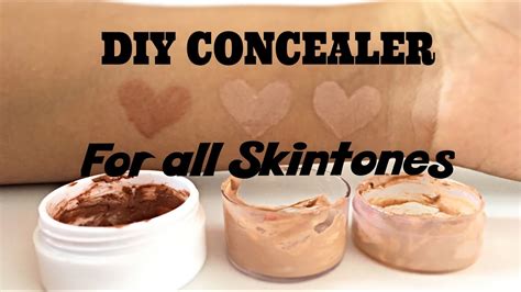 Diy Concealer 3 Ways I For All Skintones I The Quirky And Chirpy Youtube