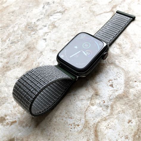 Bandwerk watch bands for apple watch are a work of art made of genuine leather. Green Olive Sports Loop and Hook Band Strap for Apple ...
