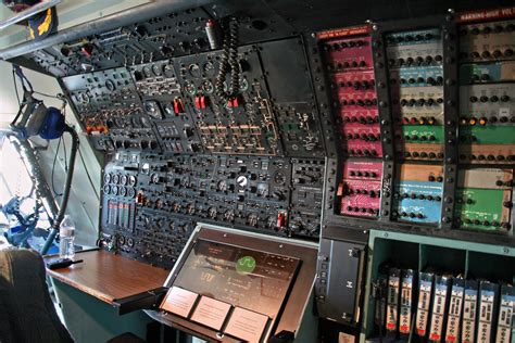 Lockheed C 5a Galaxy 69 0014 Flight Engineers Panel Flickr