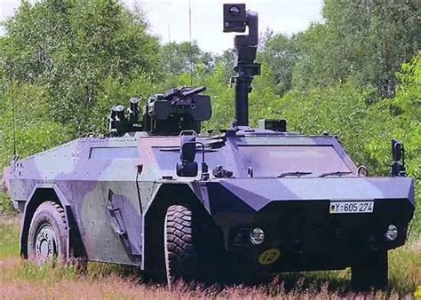 Fennek Wheeled Armed Reconnaissance Vehicle Army Technology