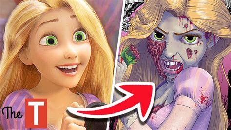 10 Disney Princesses Reimagined As Monsters Youtube