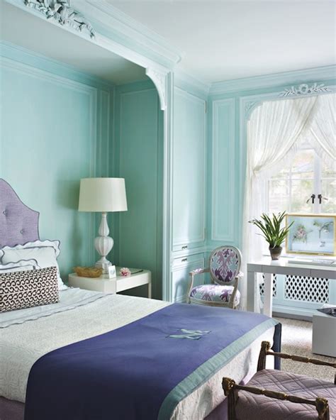 It's where you start your busy day and where you unwind with a good meal — and maybe a glass of wine — in the evening. Tiffany Blue Bedroom - Transitional - living room - Tom ...