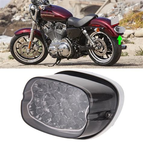 Led Tail Light Turn Signals For Harley Sportster Xl 883 1200dynaroad