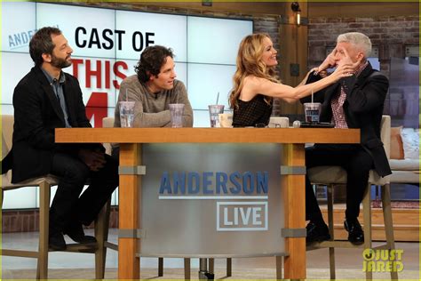Leslie Mann Paul Rudd This Is Visits Anderson Live Photo