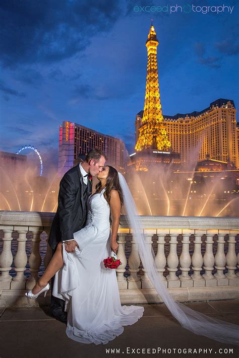 Las Vegas Wedding Strip Photo Tour Fallon And Brandon Las Vegas