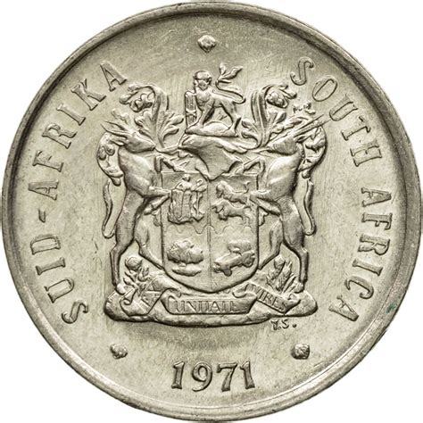 Twenty Cents 1971 Coin From South Africa Online Coin Club