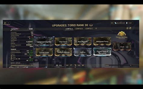 Warframe Incarnon Torid Build Guide Drop Location Mods To Use And More