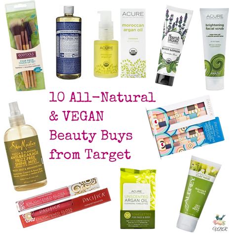 10 All Natural And Vegan Beauty Products From Target Vegan Beauty