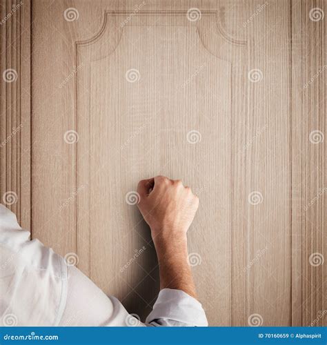 Knock door stock image. Image of beat, possibility, worker - 70160659