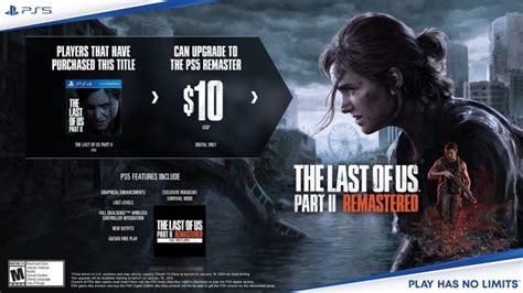 The Last Of Us Part 2 Remastered Ps5 Game Comes With Upgrade Option Gamingdeputy