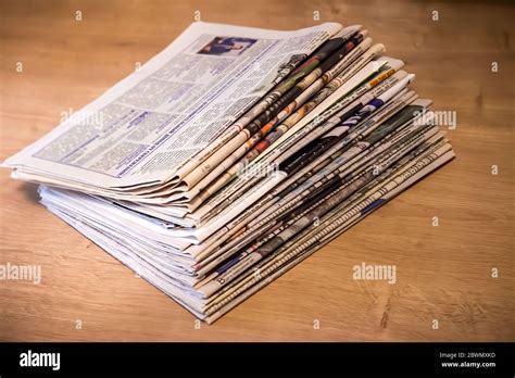 Artistic Background With Newspapers Hi Res Stock Photography And Images