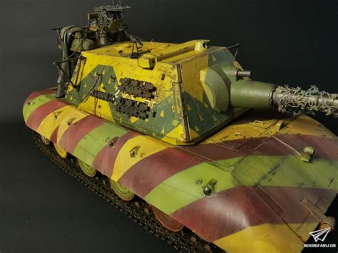 1 35 德国E 100超重型坦克克虏伯炮塔末日战车 静态模型爱好者 致力于打造最全的模型评测网站