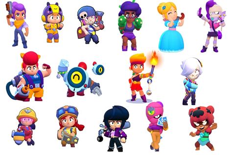 brawl stars female characters have some amazing and varied designs mendrawingwomen