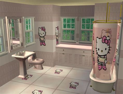 Bath hello kitty bathroom sets accessories toilet seat cover. Mod The Sims - Hello Kitty Bathroom *Base Game only!*