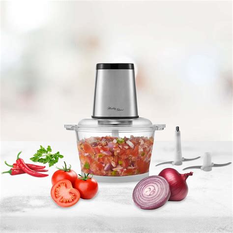 Healthy Choice Large Powerful Food Chopper Stainless Steel 2kg