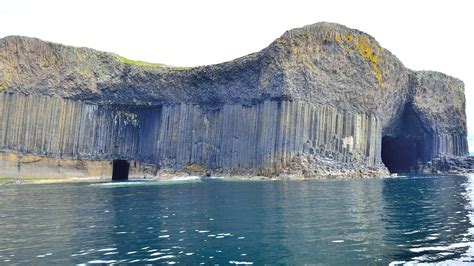 Fingals Cave Is A Sea Cave On The Uninhabited Island Of Staffa In The