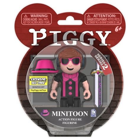 Купить Фигурка Piggy Series 2 Minitoon Roblox Phatmojo отзывы фото и