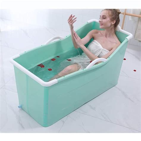 Ldg Foldable Adult Bath Barrel Portable Soaking Tub Insulation Bathtub