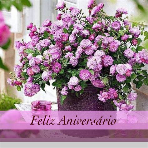 Feliz Aniversário Flores Bonitas Flor De Jardinagem Amor Flores