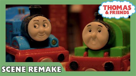 Thomas Teases Percy Jack Frost Thomas And Friends Scene Remake