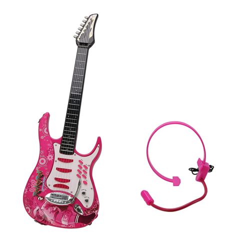 6 Strings Electric Guitar Musical Instrument Early Educational Toy With