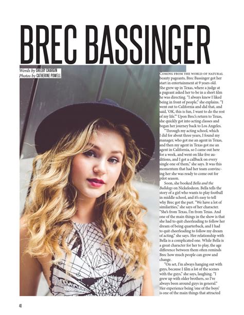 Brec Bassinger Nkd Magazine 52 October 2015 Issue • Celebmafia