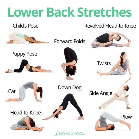 Lower Back Yoga Stretches Yoga Routine Exercise Routines Exercise Motivation Excercise