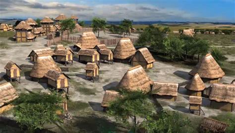 Reconstruction Of Acy Romance Gallic Village Village Iron Age