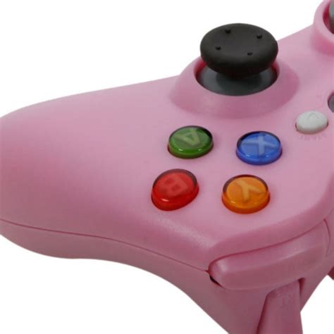 New Wireless Cordless Shock Game Joypad Controller For Xbox 360 Pink