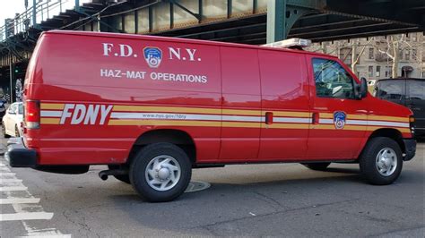 Fdny Haz Mat Operations Passing By On Westchester Ave In The South