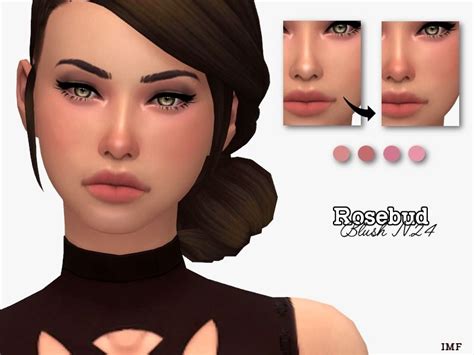 Rosebud Blush N24 Contains 4 Colors Found In Tsr Category Sims 4