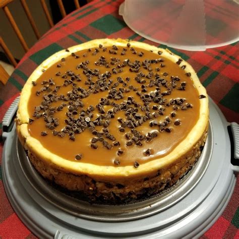 Salted Caramel Chocolate Chip Cheesecake Pioneer Wife