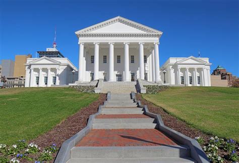 Edificio Del Capitol De Virginia En Richmond Foto De Archivo Imagen