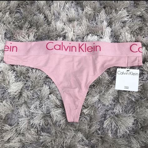Calvin Klein Thong 💗 Brand New With Tags Size Depop